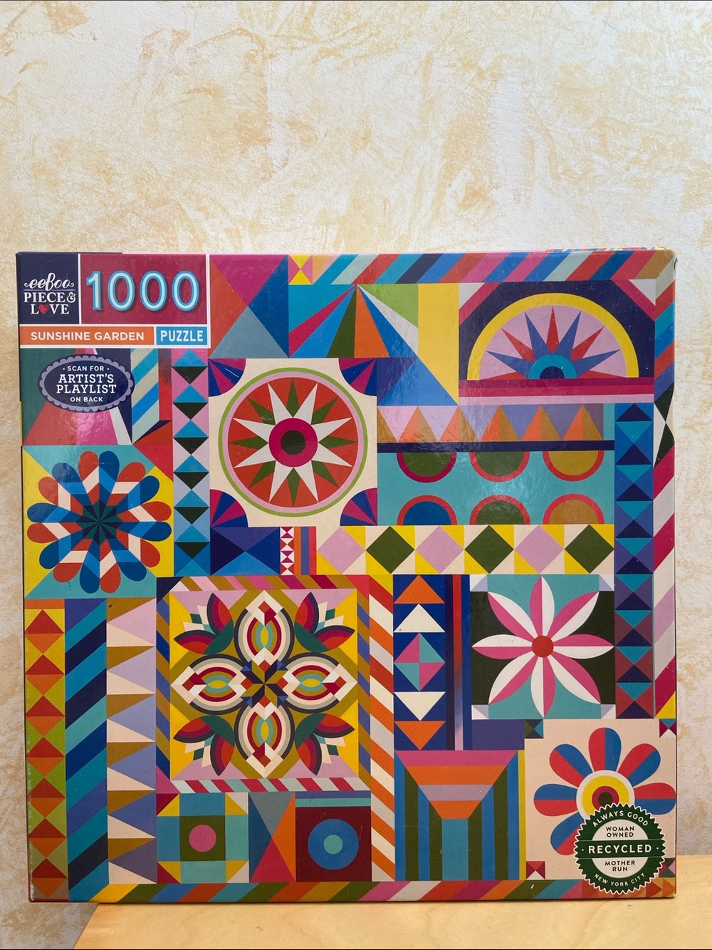 Eeboo Sunshine Garden - 1000 Piece Puzzle